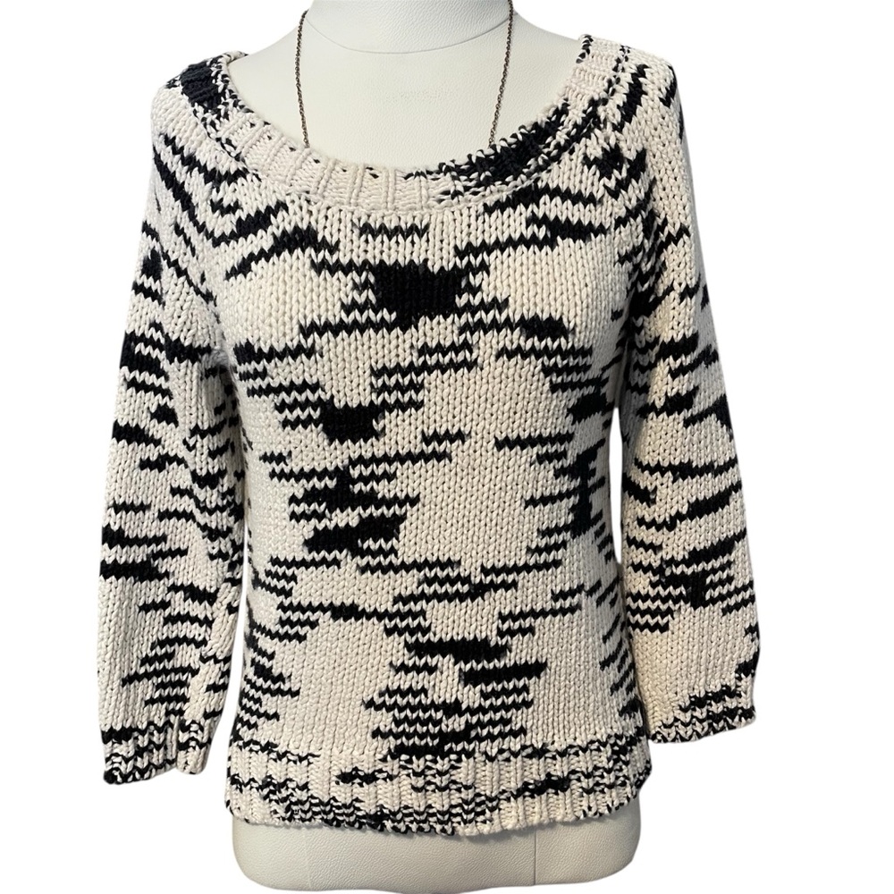 American Eagle Outfitters Cotton Blend Scoop Neck Sweater